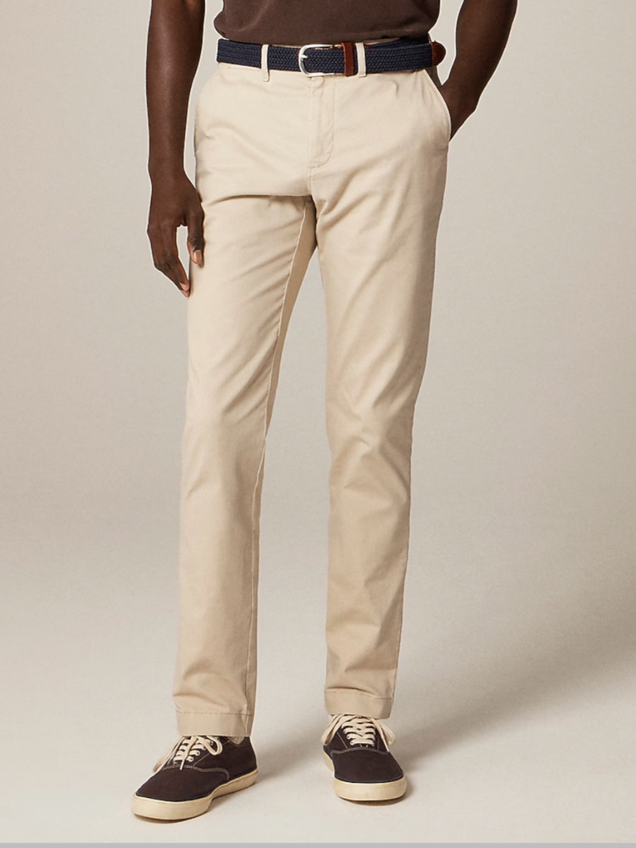 J. Crew Straight Leg Chinos 34/32